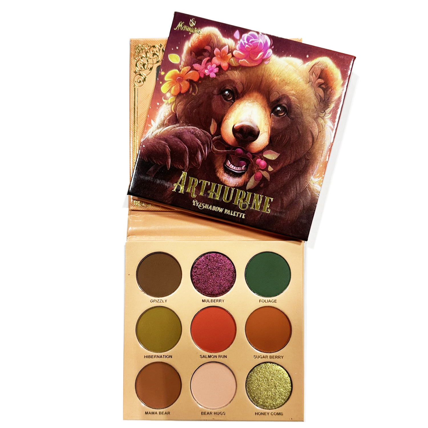 (BNIB!) factory Menagerie Cosmetics’ WHALESONG Eyeshadow Palette