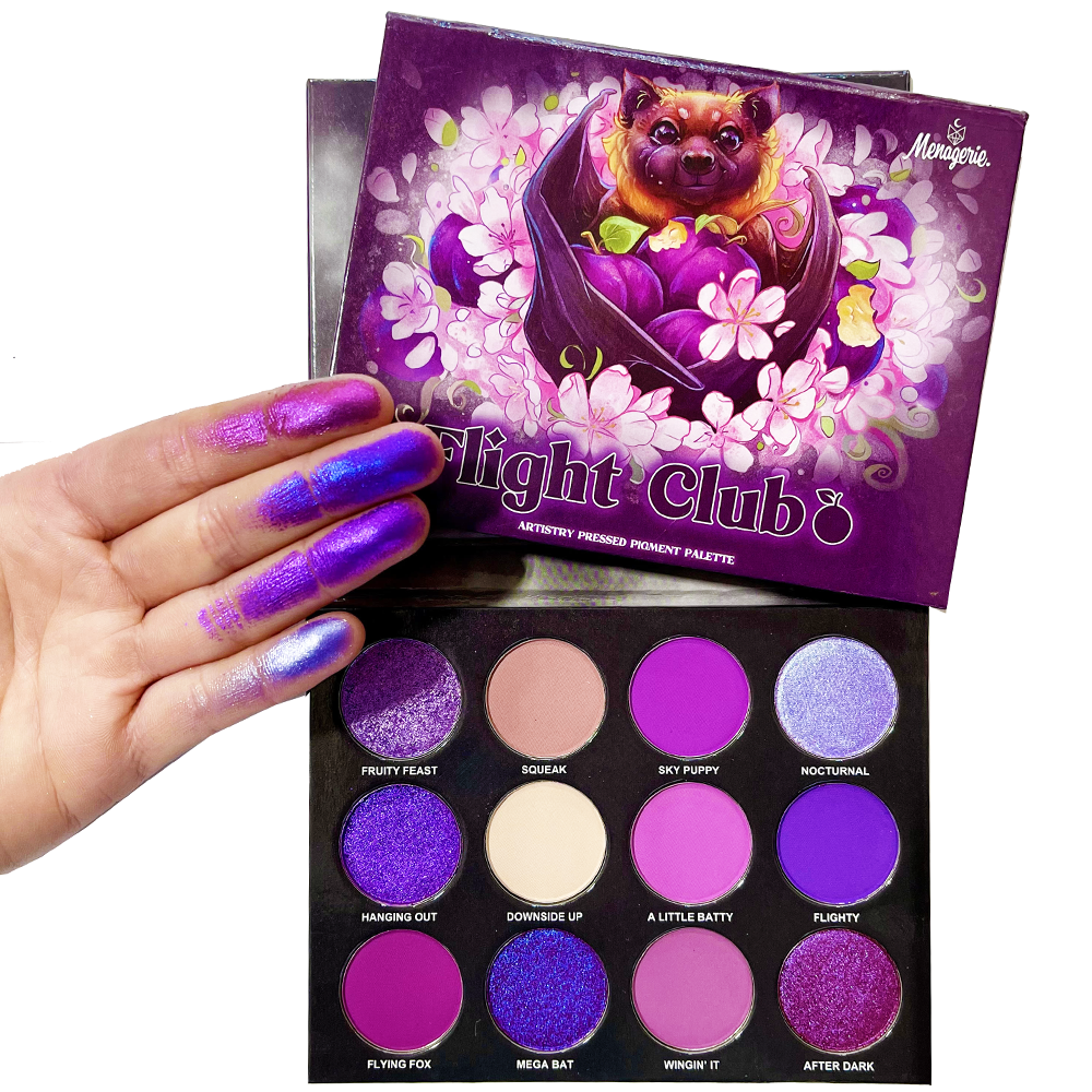 Flight Club Pro Artistry Palette | Talc Free, Cruelty Free, Vegan –  Menagerie Cosmetics