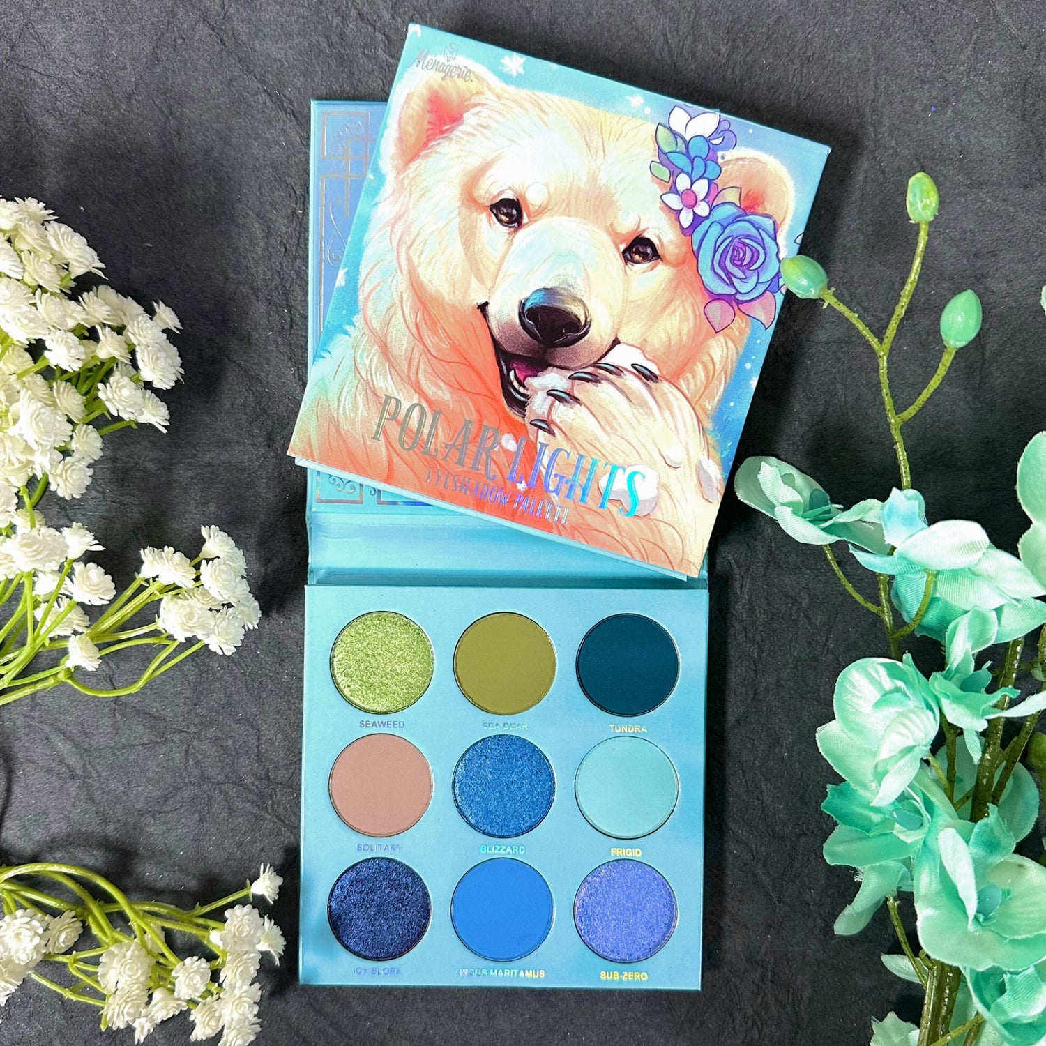 Polar Lights Eyeshadow Palette | Talc Free, Cruelty Free, Vegan