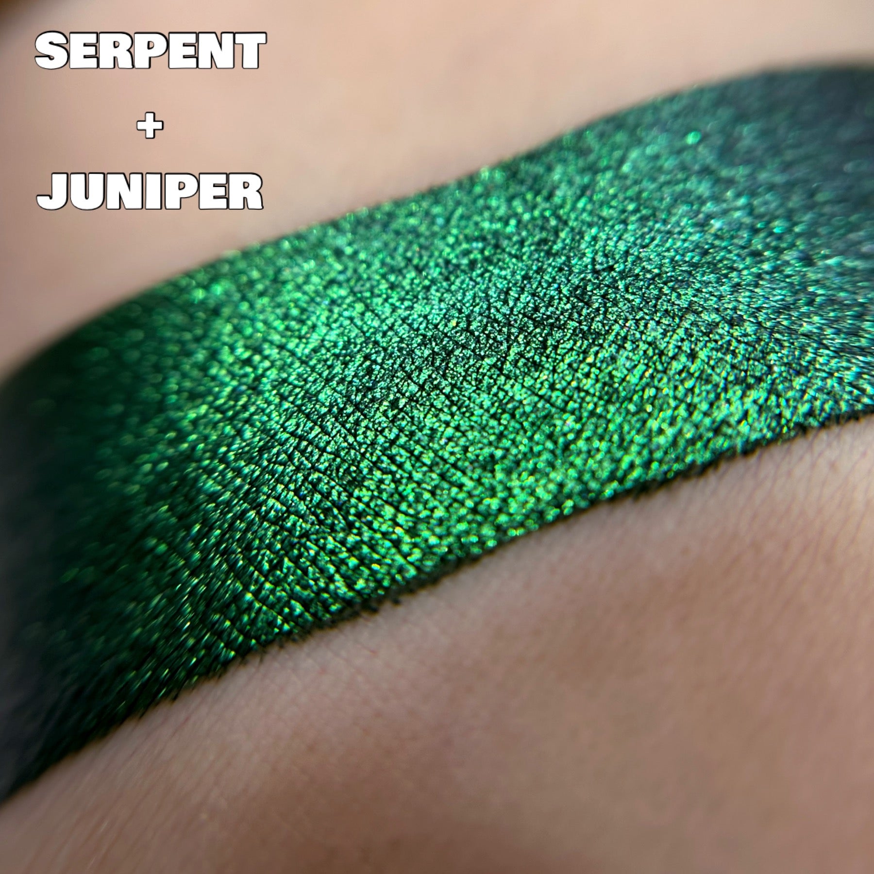 Serpent Moonlit Metal Topper