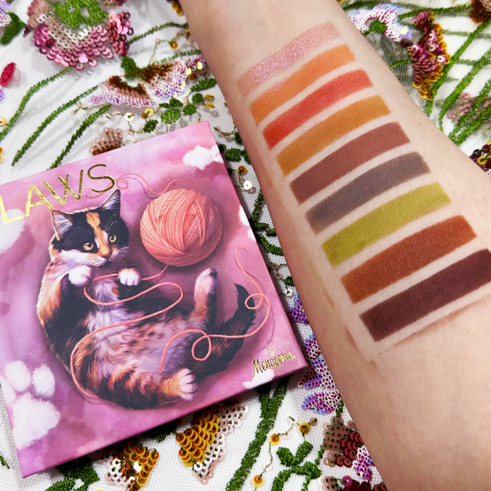 Menagerie Cosmetics PAWS & CLAWS deals Palettes (Only Lightly Swatched)