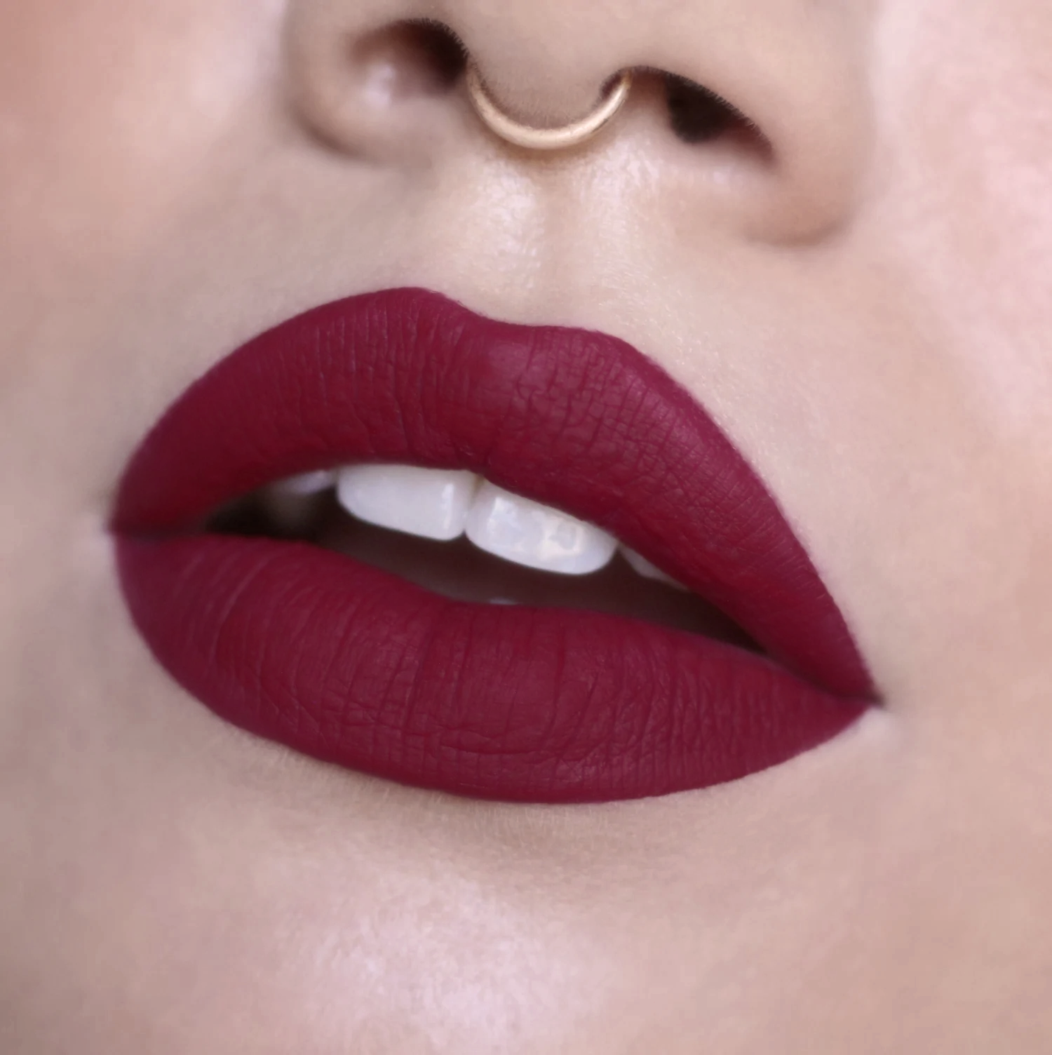 anthurium lipstick red Long Lasting Kiss Proof Matte Liquid Lipstick - Dark Red - Vegan - Waterproof